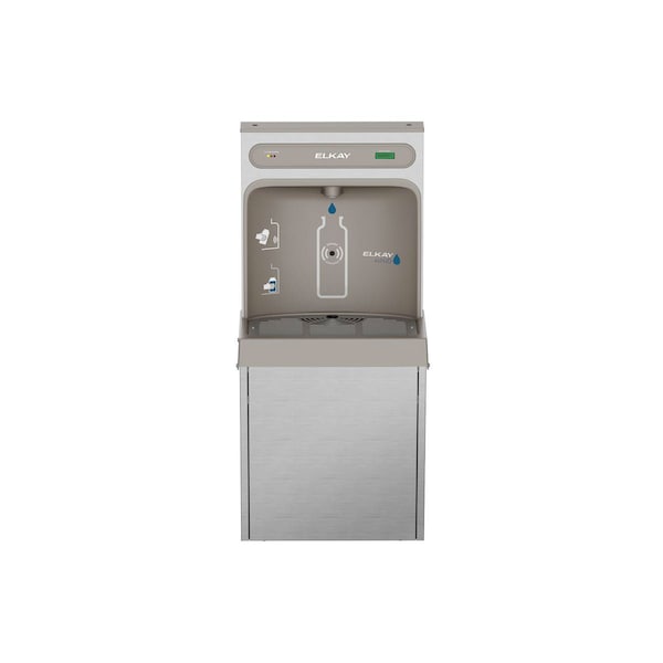 Elkay On-Wall Mount, Bottle Filler, 1 Level, 19 in D, 39 1/16 in H, 19 in W LZ8WSSSMC - main